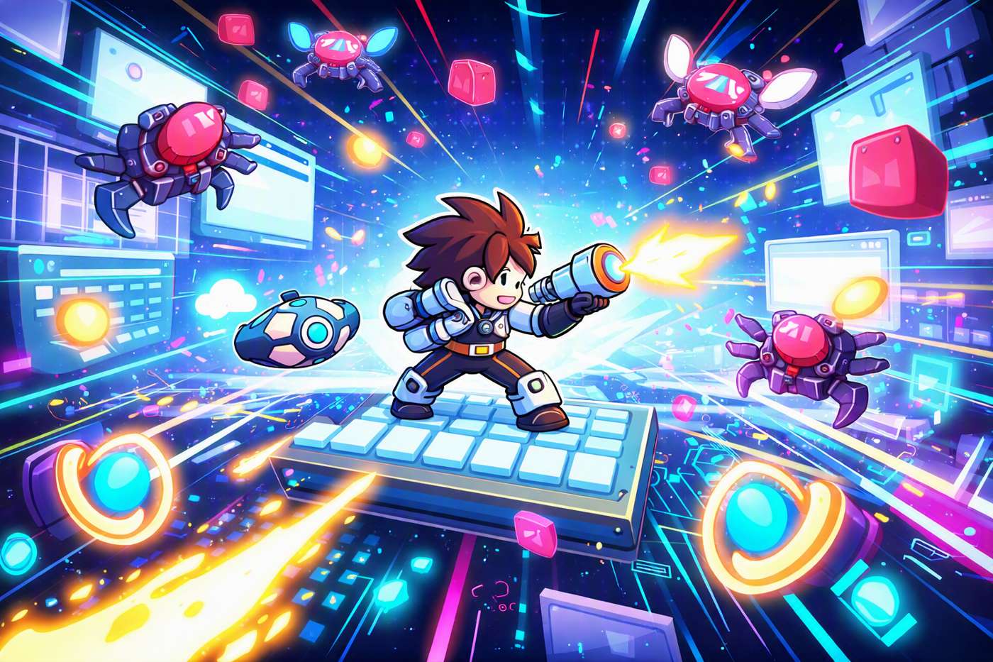 Pixel Blaster game artwork