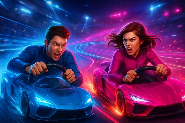 Arena Rush: Rival Racers - Jabali AI Poster