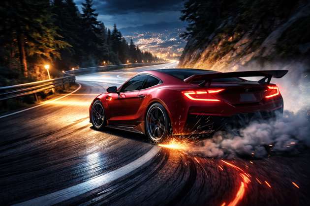 Turbo Drift - Jabali AI Poster