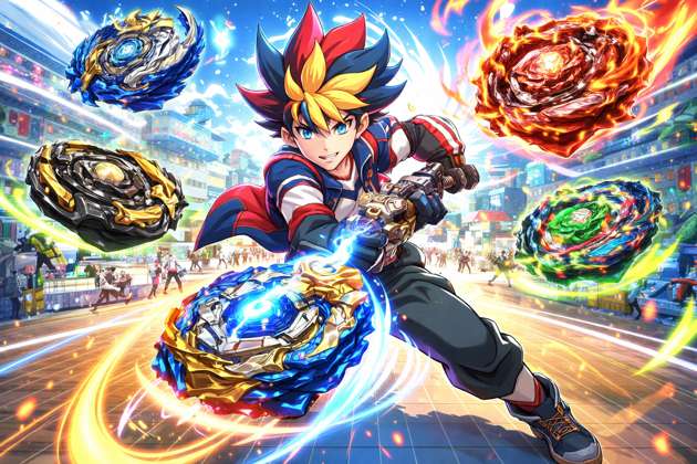 Turbo Beyblade Legends - Jabali AI Poster