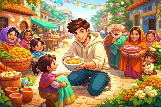 Vyom's Kindness Quest - Jabali AI Poster