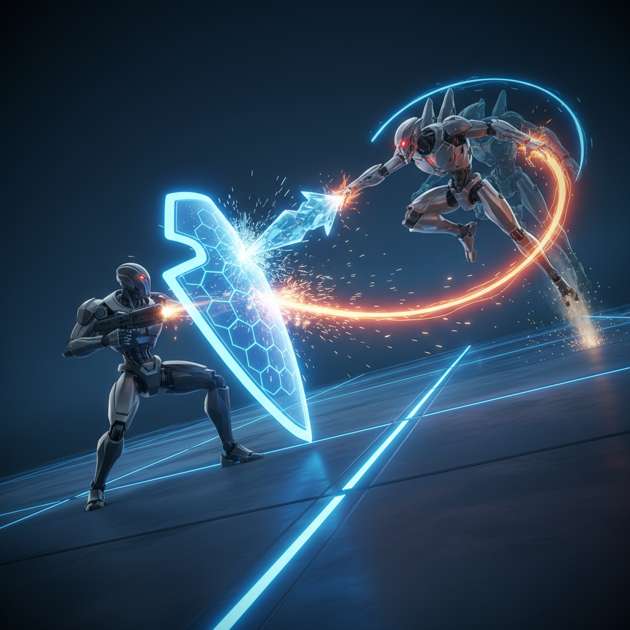 Vector Duelist - Jabali AI Poster