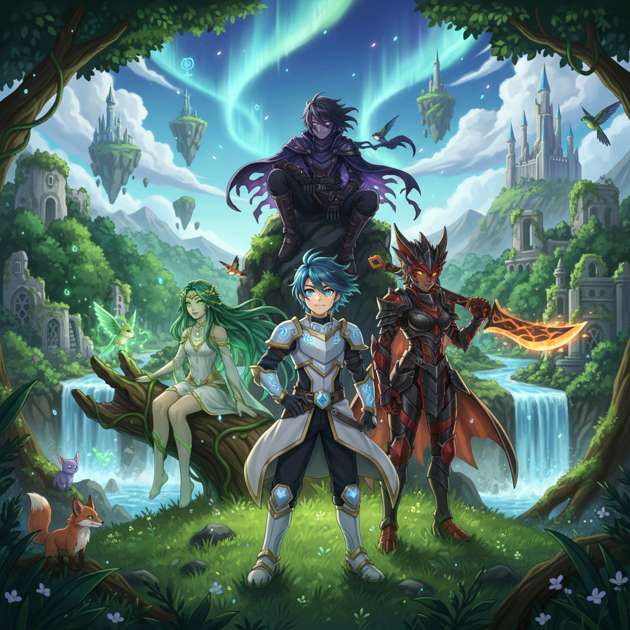 Legends of Elarion - Jabali AI Poster