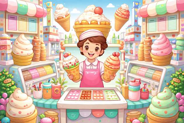 Ice Cream Empire - Jabali AI Poster