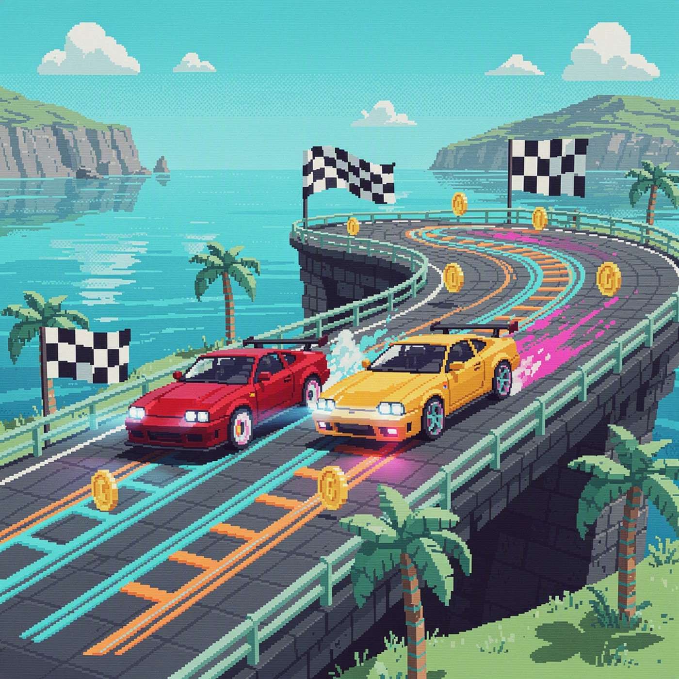 Turbo Trace game artwork