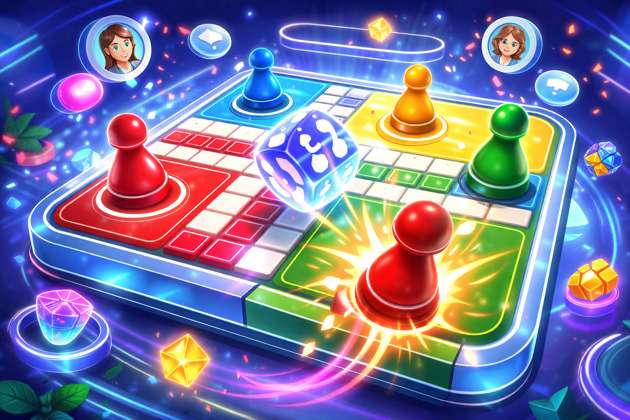 GENZ LUDO 3D King Multiplayer - Jabali AI Poster