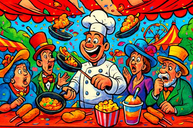 Carnival Snack Showdown - Jabali AI Poster