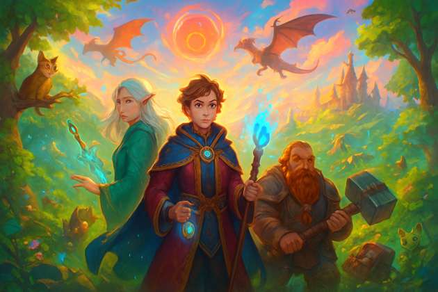 Amulet Realms - Jabali AI Poster