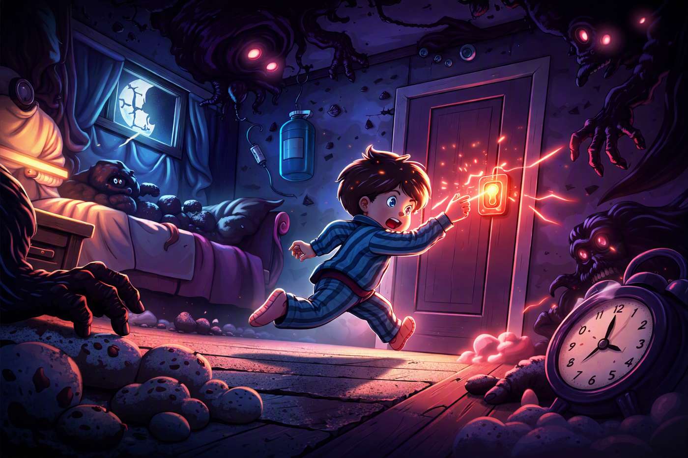Seven Nights of Nightmares game artwork