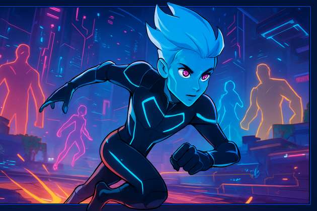 Neon Nova - Jabali AI Poster