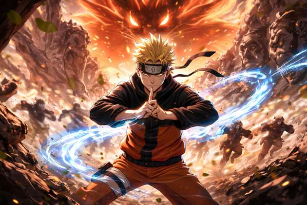 Naruto Realms Unleashed - Jabali AI Poster