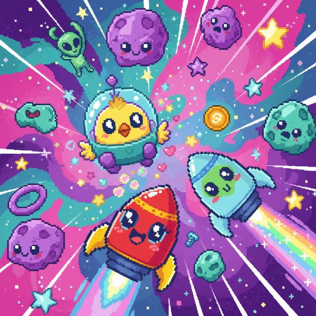 Cosmic Dashlings - Jabali AI Poster