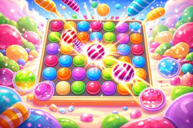 Candy Pop Quest - Jabali AI Poster