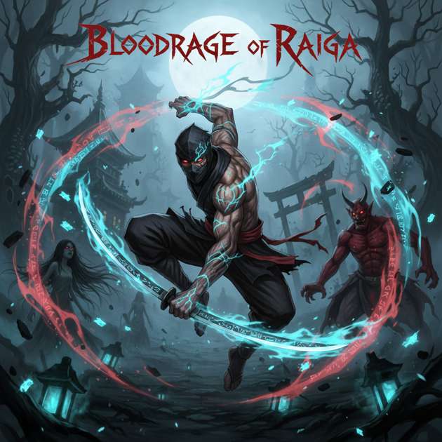 Bloodrage of Raiga - Jabali AI Poster