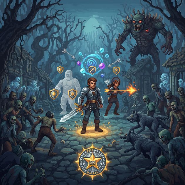 Cursed Village Survival - Jabali AI Poster