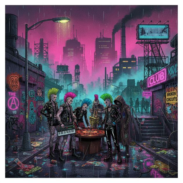 Neon Roulette Nights - Jabali AI Poster