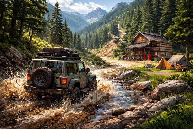 TrailCamp 4x4 - Jabali AI Poster