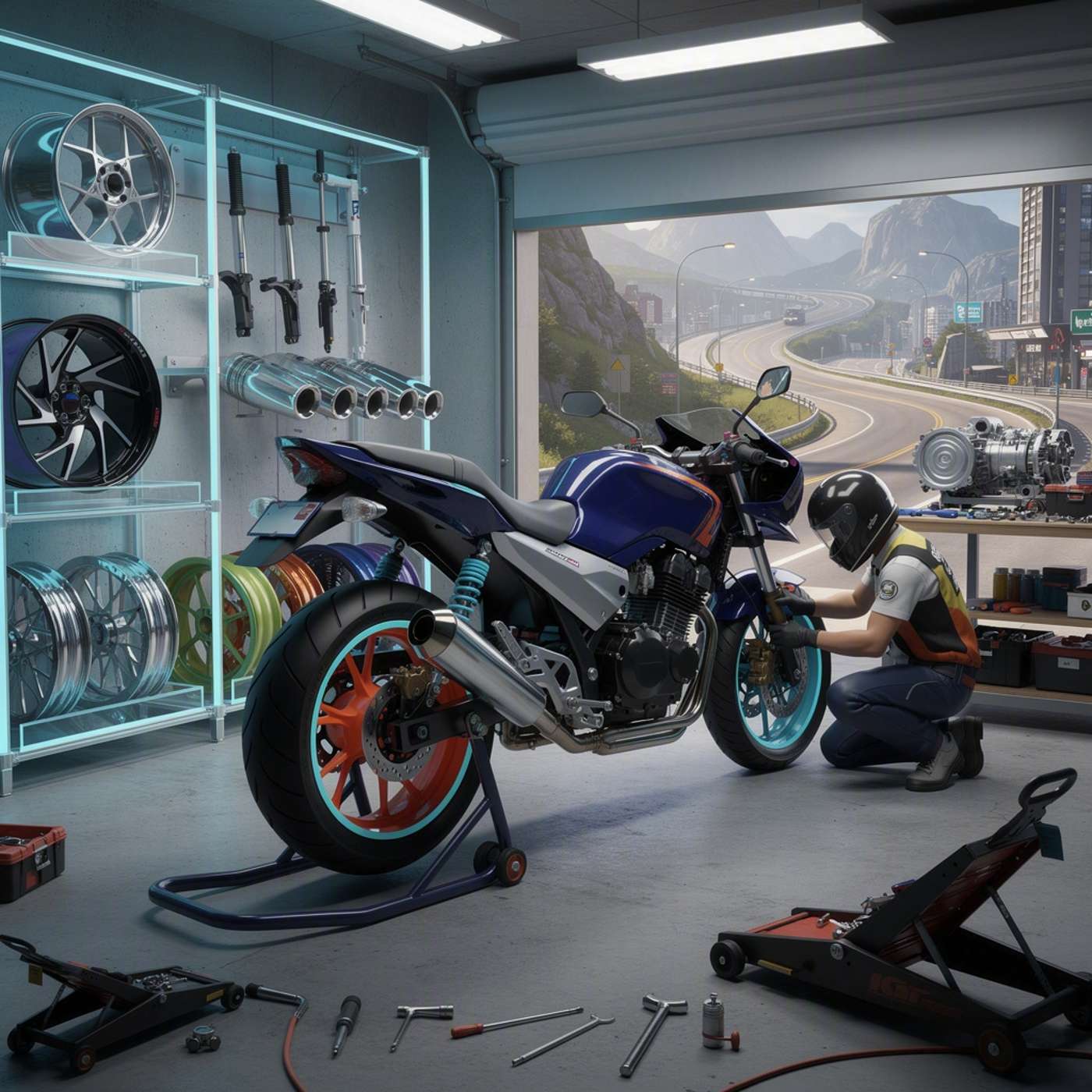 Moto Tune Rush game artwork