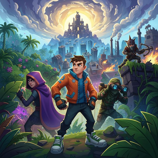 Island Rivals - Jabali AI Poster