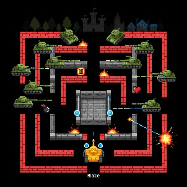 Tank Force Saga - Jabali AI Poster