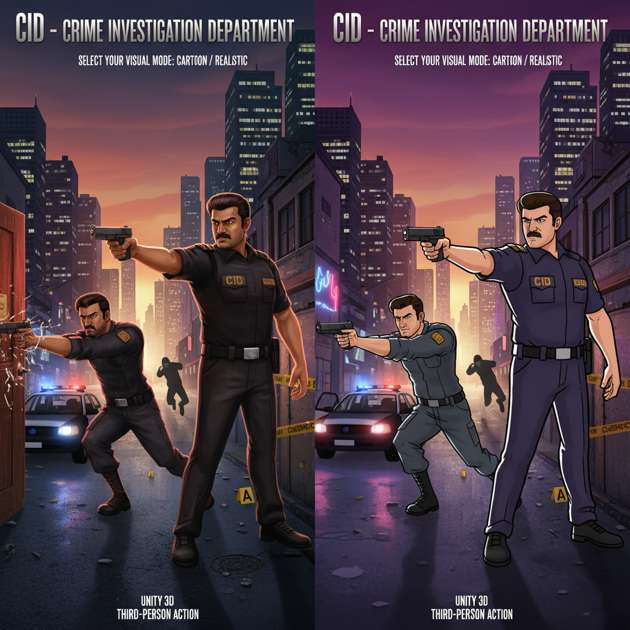 CID – Crime Investigation Department - 3D Open World by Jabali AI