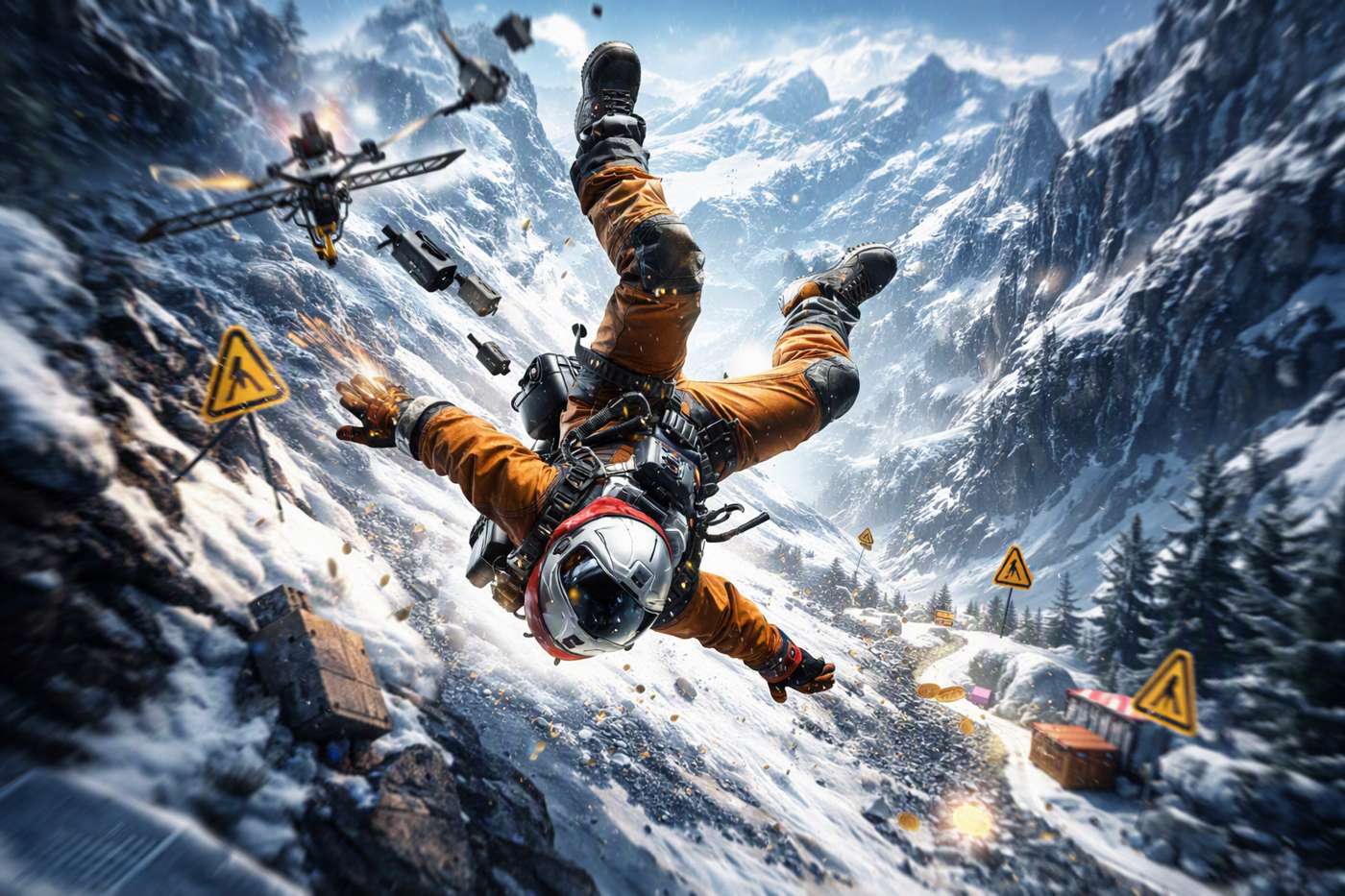 Bone Breaker Mountain Rush game artwork