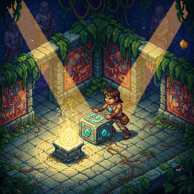 Temple Relic Run - Jabali AI Poster