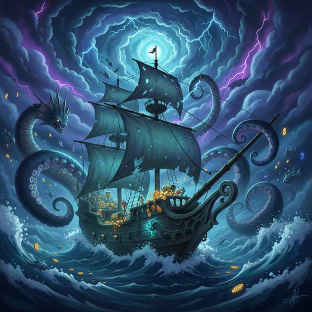 Kraken's Fortune - Jabali AI Poster