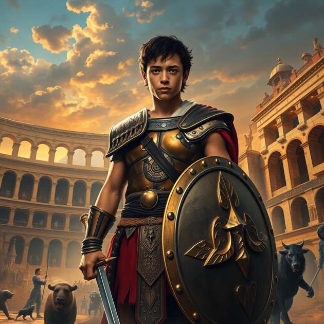 Colosseum: Rise of Cassius - Jabali AI Poster