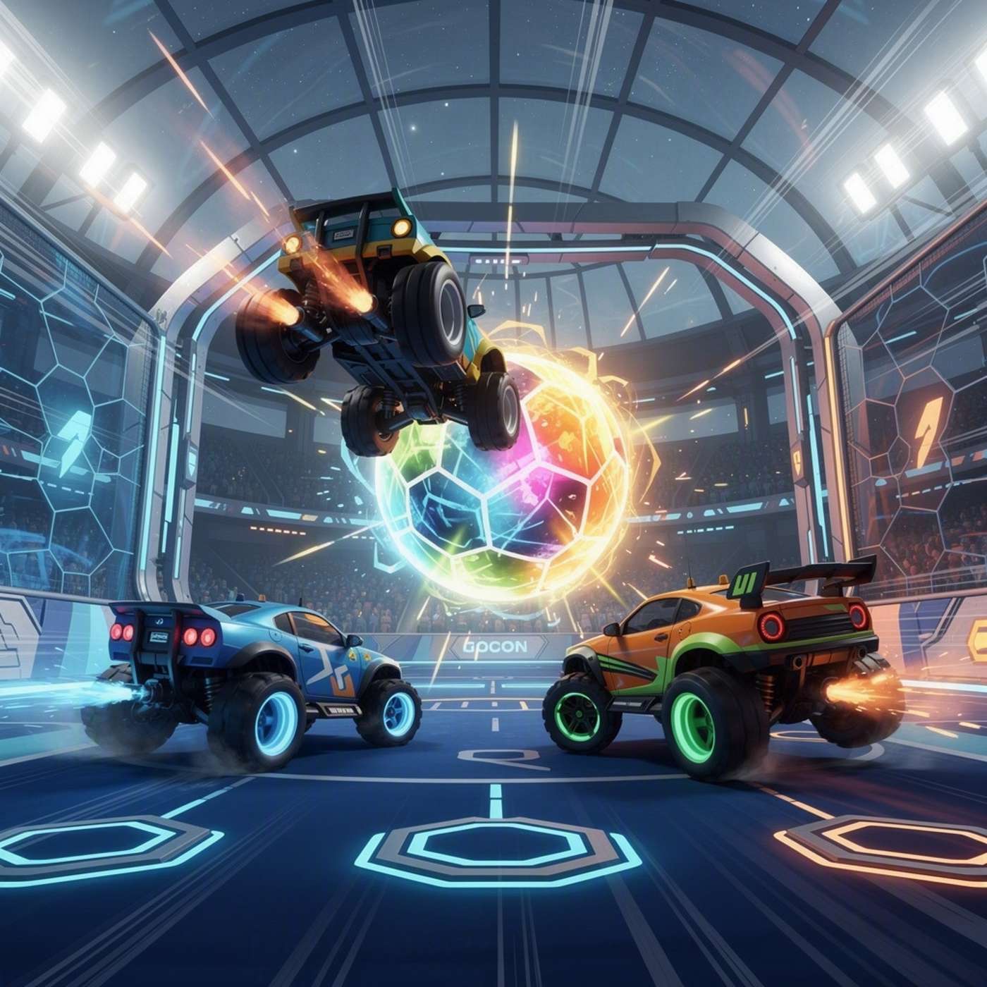 Turbo League game artwork