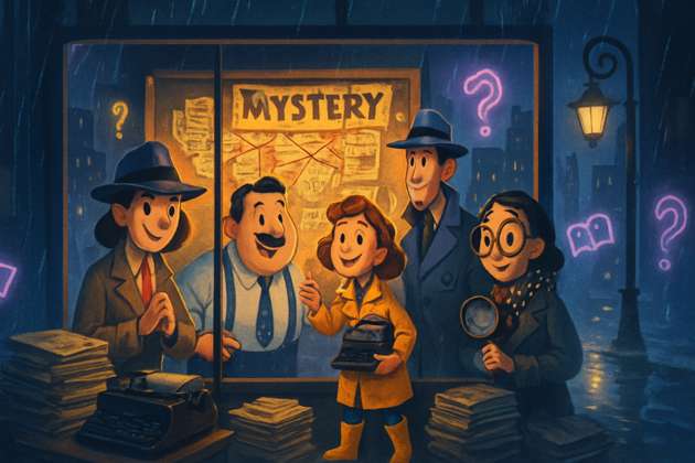 Syntax Noir: Linguistic Crimes - Jabali AI Poster