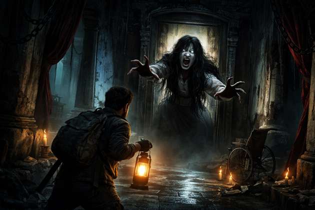 Bhoot Haveli 3D Horror - Jabali AI Poster