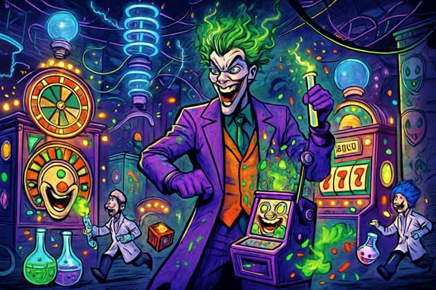 Joker's Chaos Lab - Jabali AI Poster