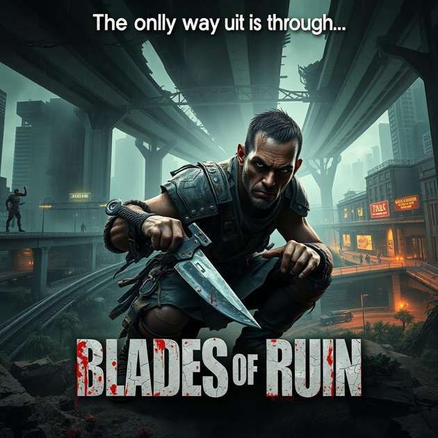Blades of Ruin - Jabali AI Poster