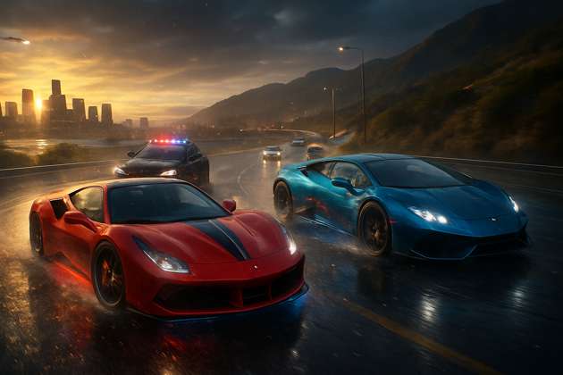 Street Clash: Outlaw Velocity - Jabali AI Poster