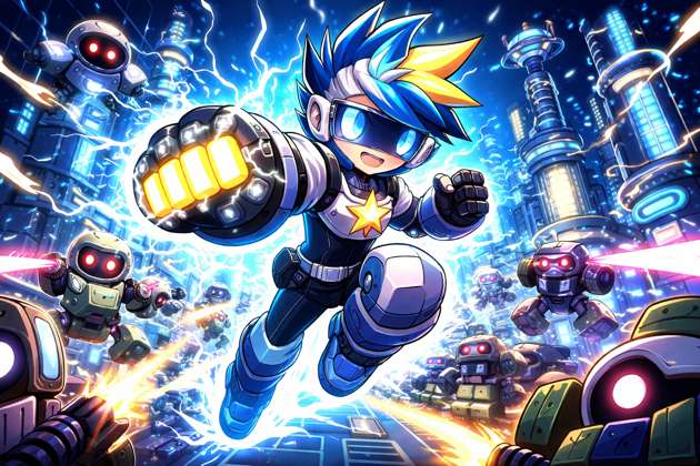 Power Guy Pixel Blast - Jabali AI Poster
