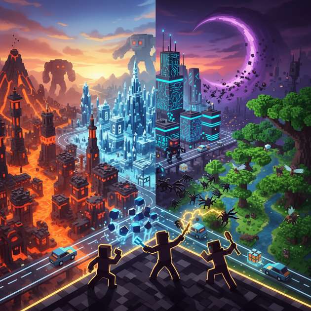 BlockVerse: Rise of Realms - Jabali AI Poster