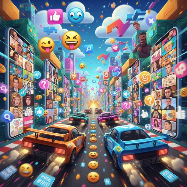 Meme Drift Arena - Jabali AI Poster