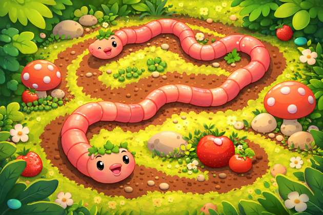 Worm Wiggle - Jabali AI Poster