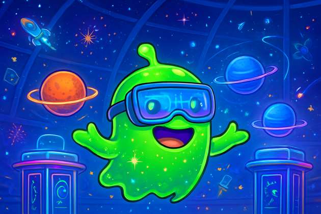 Galactic Brainwave Showdown - Jabali AI Poster