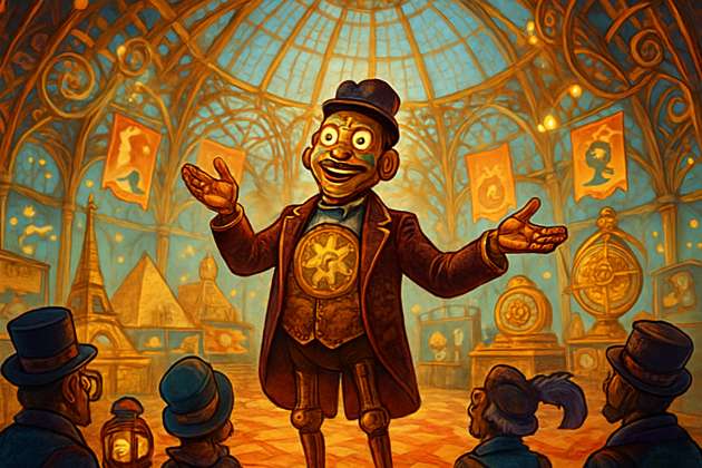 Clockwork Quest - Jabali AI Poster