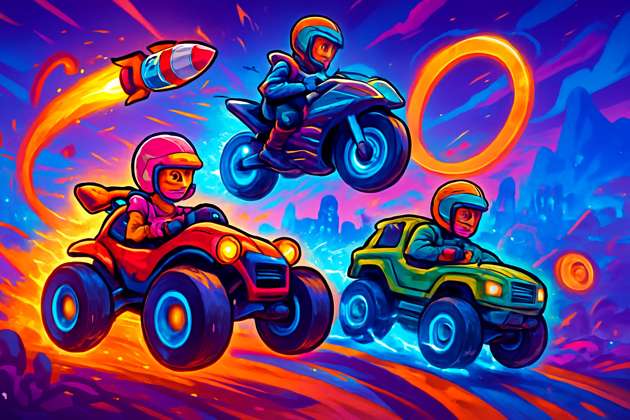 Turbo Track Rivals - Jabali AI Poster