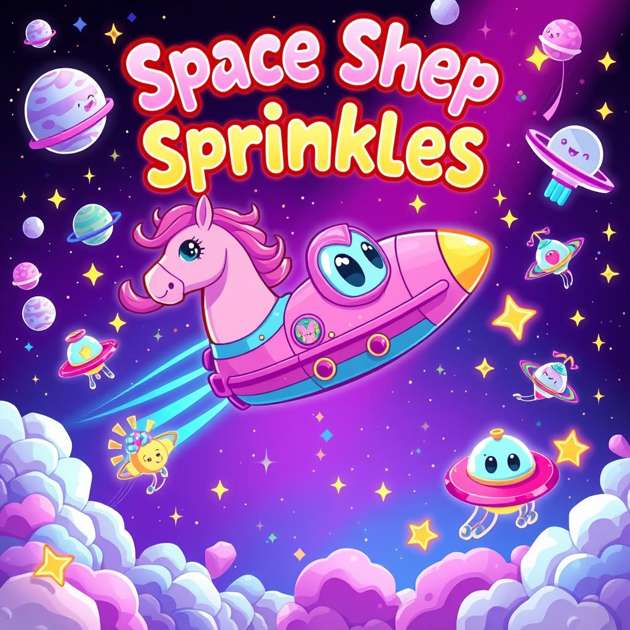 Space Shep Sprinkles - Jabali AI Poster
