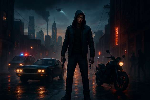 City of Vices - Jabali AI Poster