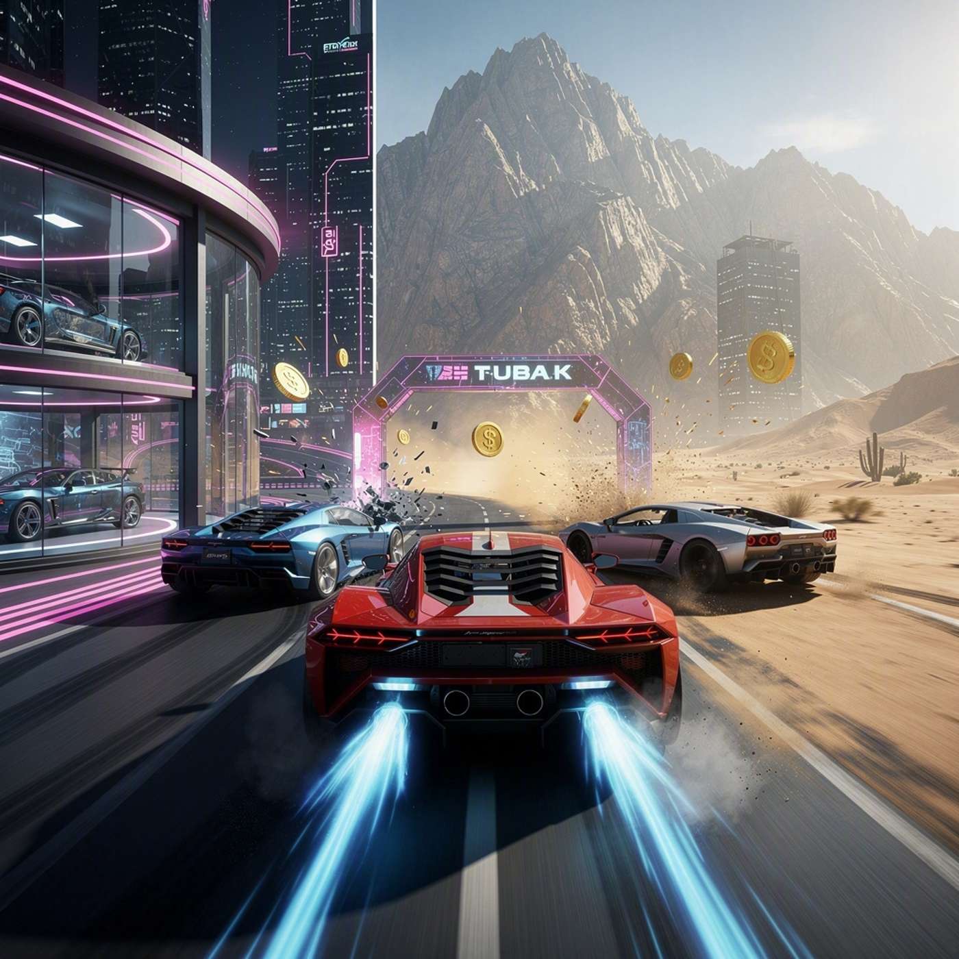 Nitro Drift Legends game artwork