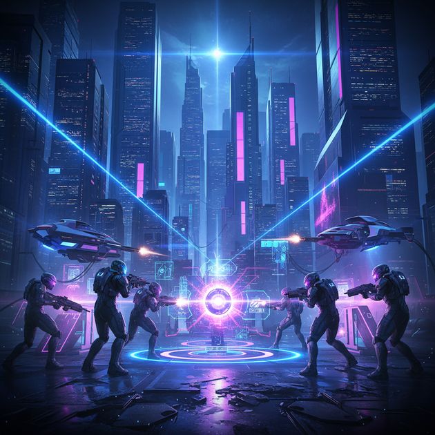 V-Core Conflict - Jabali AI Poster