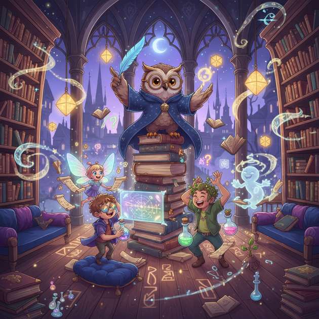 Spellbound Wordcraft - Jabali AI Poster