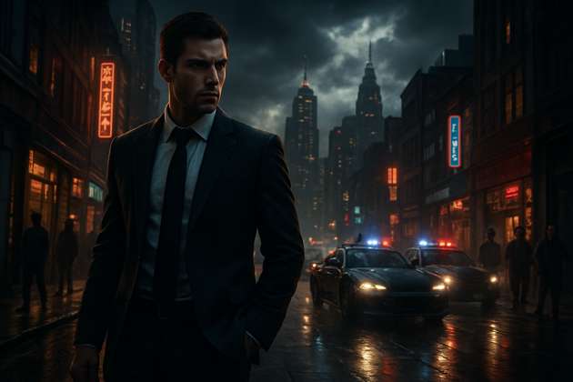 City of Vice - Jabali AI Poster