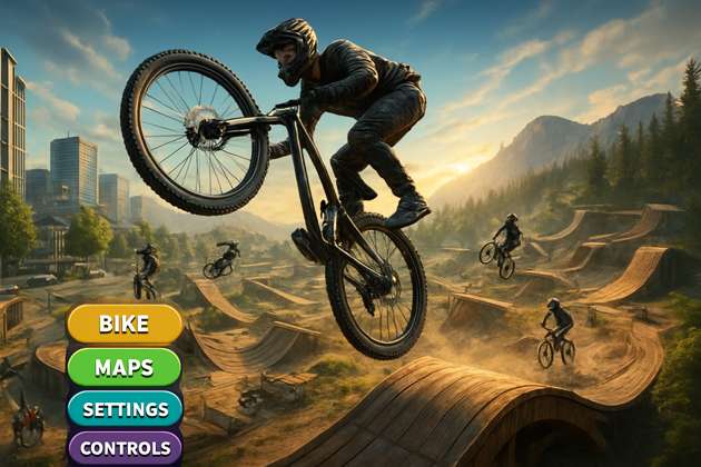 Gravity City Riders - Jabali AI Poster