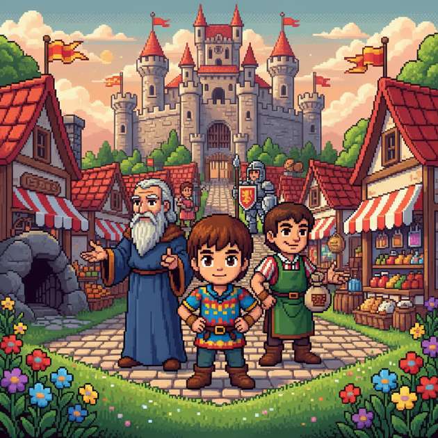 Max's Pixel Quest - Jabali AI Poster